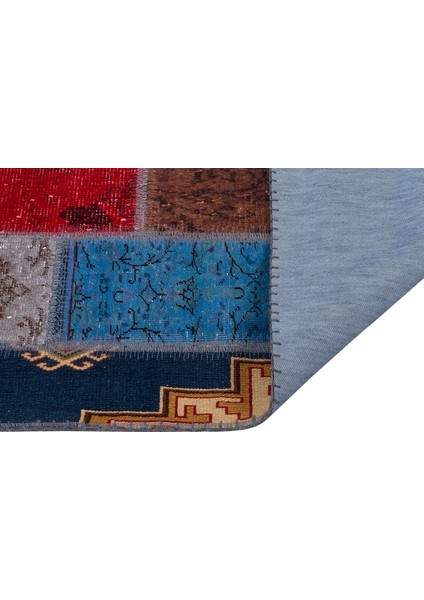 Patchwork Renkli P_59 110X170CM 1.87 M2 El Dokuma Halı fırsatları
