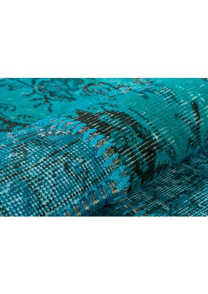 Patchwork Turkuaz P_81 160X220CM 3.52 M2 El Dokuma Halı modelleri