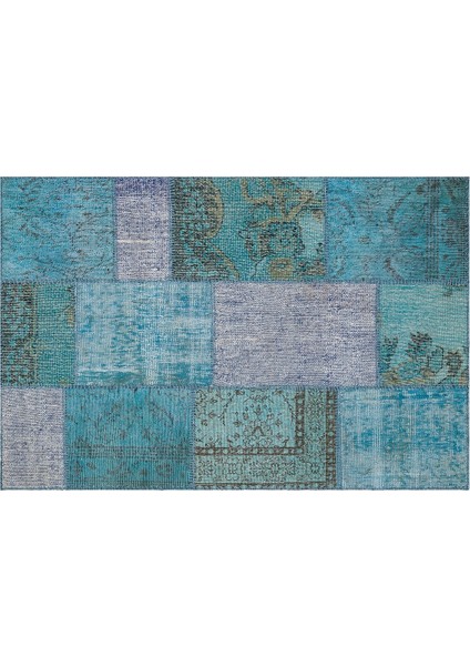 Patchwork Mavi PA_02 120X180CM 2.16 M2 El Dokuma Halı