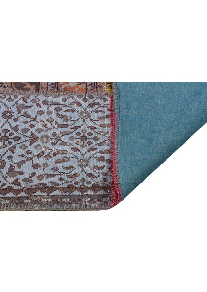 Patchwork Renkli P_124 170X240CM 4.08 M2 El Dokuma Halı fiyatları