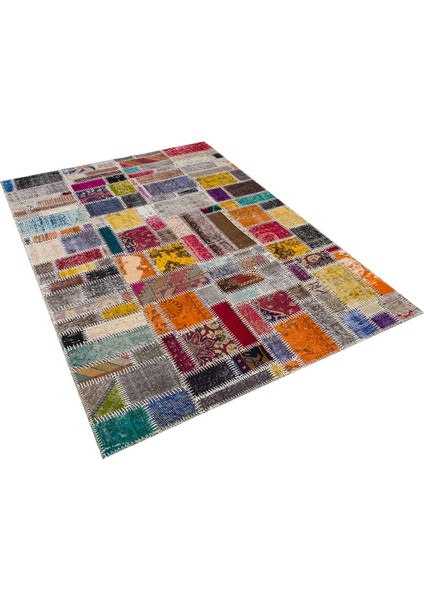 Patchwork Renkli P_115 160X230CM 3.68 M2 El Dokuma Halı fırsatları