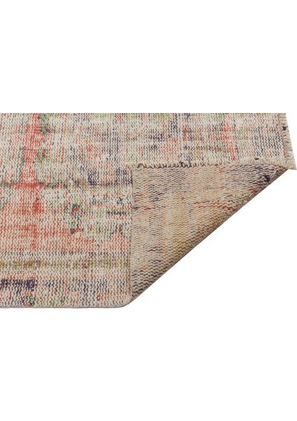 Bej 7753 102X341CM 3.48 M2 El Dokuma Halı