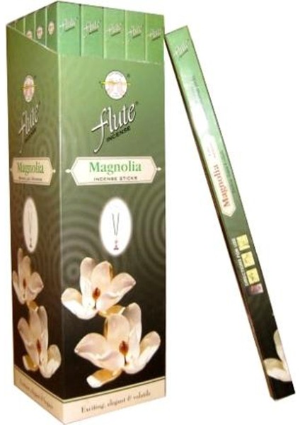 Flute Incense Sticks Magnolia Manolya 20 Adet Çubuk Tütsü