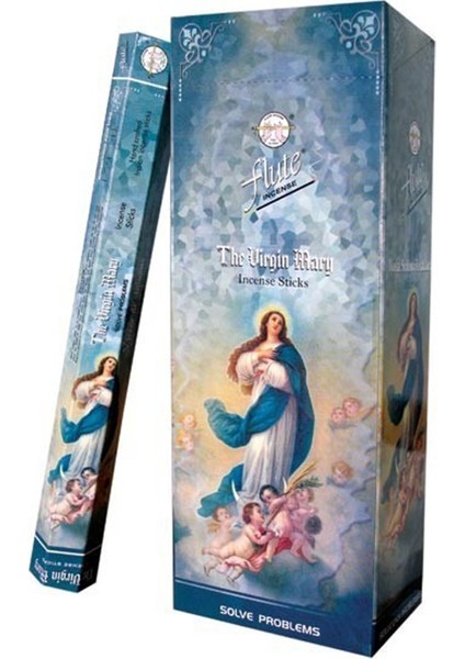 Flute Incense Sticks The Virgin Mary 20 Adet Çubuk Tütsü