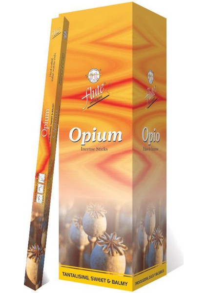 Flute Incense Sticks Opium 20 Adet Çubuk Tütsü