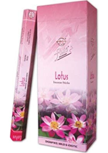 Flute Incense Sticks Lotus 20 Adet Çubuk Tütsü