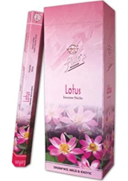 Bazaar 4 Flute Incense Sticks Lotus 20 Adet Çubuk Tütsü