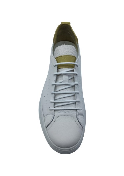 Beyaz Deri Erkek Sneaker Ayakkabı modelleri