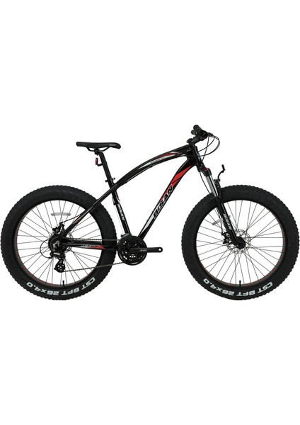 Savage Ft1 Altus 26'' Siyah 24 Vites Fat Bike