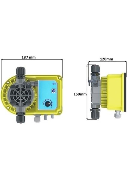 Analog Dozajlama Pompası 2L/10B Lara A