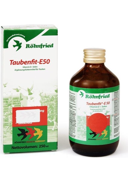 Taubenfit E 50 Üreme Hazırlık Vitamini 250 ml