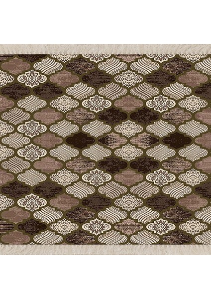 Geometrik Karo Desenli Dijital Baskı Yıkanabilir Kaymaz Taban Modern Salon Halısı ve Yolluk fiyatları