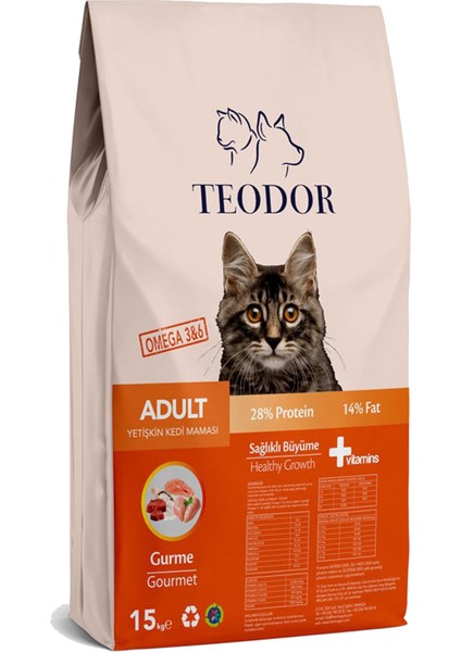 Gurme Yetişkin Kedi Maması 15 kg