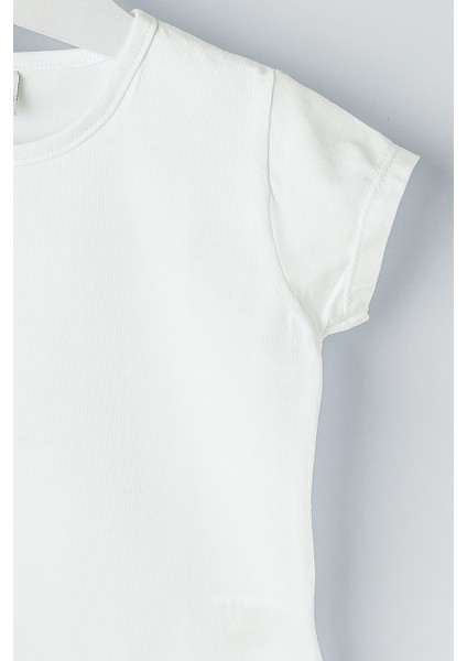 Kısa Kollu Çocuk Body Düz Renk Çocuk Tişört modelleri