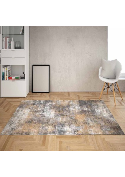 Batik Desenli Renk Geçişli Dijital Baskı Yıkanabilir Kaymaz Taban Salon Halısı ve Yolluk