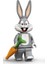 Minifigures 71030 Looney Tunes Series: 2.bugs Bunny 1