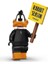Minifigures 71030 Looney Tunes Series: 7.Daffy Duck (Kapalı Paket 1 Adet Minifigür) 1