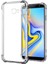 Samsung Galaxy J4 Plus Kılıf Şeffaf Köşelerden Darbe Emici Korumalı Şeffaf 1