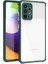 - Galaxy A52 / A52S - Kılıf ​​kenarları Tırtıklı Renkli Düğmeli Kaff Kapak 1