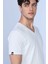 Ecko Unltd Forester Beyaz Erkek V Yaka Tshirt 1