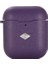 - Apple Airpods - Kılıf Darbelere Karşı Dayanıklı Koruyucu Silikon Kılıf Airbag 19 - Mor 1