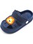 Çocuk Günlük Kaymaz Taban Hayvan Figürlü Çocuk Sandalet Terlik - Lacivert 2