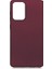 - Samsung Galaxy A72 - Kılıf Mat Soft Premier Silikon Kapak - Mürdüm 1
