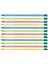 Kurşun Kalem - Evolution 646 Stripes - Silgili - 12'li Set 1