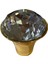 Glame Jr Düğme Kulp Parlak Pirinç Kristal 33 Mm. 1