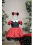 Kırmızı Puanlı Mini Mouse Çocuk Kostüm Elbise 3