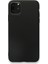 iPhone 11 Pro Max Kılıf Yumuşak Dokulu Silikon + Ekran Koruyucu Cam Siyah 1