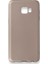 Samsung Galaxy C5 Pro Kılıf Yumuşak Dokulu Silikon + Ekran Koruyucu Cam Rose Gold 1