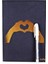 Love Kalp Temalı Defter Siyah + Kalem Beyaz 1
