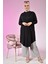 Kadin Buyuk Beden Giyim Tunik Yarasa Kol ve Oversize Kesim 1