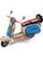 Dekoratif Metal Scooter Vintage Dekoratif Ev Ofis Hediyelik 1
