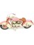 Dekoratif Metal Motosiklet Vintage Dekoratif Ev Ofis Hediyelik 1