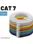 CAT7 Yassı FTP Ethernet (Network, LAN) Kablosu, Sarı, 10 metre 3