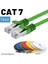 CAT7 Yassı FTP Ethernet (Network, LAN) Kablosu, Yeşil, 50 cm 2