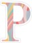 Rho / P Sticker Araba Oto Arma Duvar Sticker Ev Dekoratif Çıkartma 15 cm 1