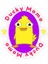 Ducky Momo Sticker Araba Oto Arma Duvar Sticker Ev Dekoratif Çıkartma 15 cm 1