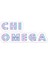 Chi Omega Sticker Araba Oto Arma Duvar Sticker Ev Dekoratif Çıkartma 15 cm 1