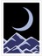 Moon Sticker Araba Oto Arma Duvar Sticker Ev Dekoratif Çıkartma 15 cm 1