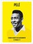 Pele Brezilya Sticker Araba Oto Arma Duvar Sticker Ev Dekoratif Çıkartma 15 cm 1