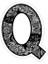 Q Harfi Sticker Araba Oto Arma Duvar Sticker Ev Dekoratif Çıkartma 15 cm 1