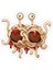 Spagetti Canavarı Sticker Araba Oto Arma Duvar Sticker Ev Dekoratif Çıkartma 15 cm 1