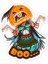 Boo Sticker Araba Oto Arma Duvar Sticker Ev Dekoratif Çıkartma 15 cm 1