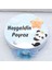 Panda Baskılı Metal Kutuda Bebek Çikolatası Uv Baskılı Madlen Çikolata 1