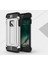 - Apple iPhone 7 Plus - Kılıf Çift Katman Zırh Tank Crash Military Kapak - Gri 1
