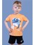Toontoy Erkek Çocuk Balık Baskılı Şortlu Takım 1