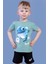 Toontoy Erkek Çocuk Balık Baskılı Şortlu Takım 1